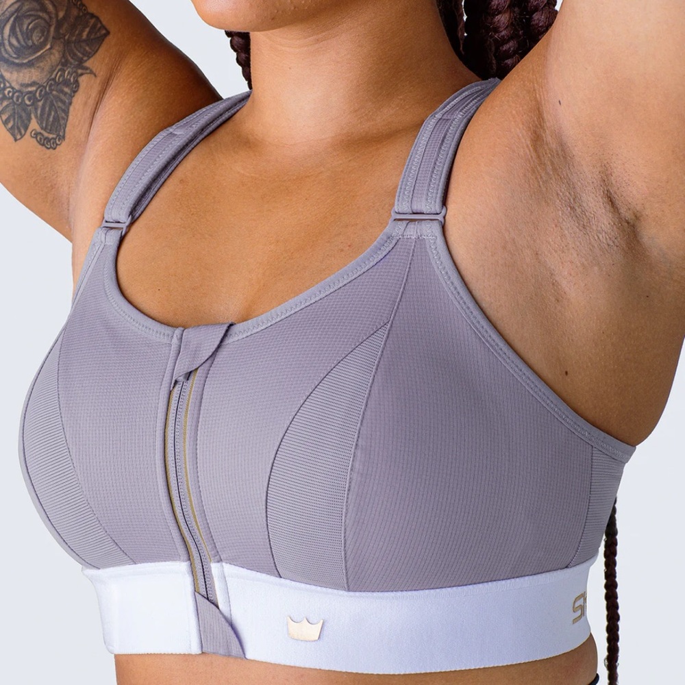 SHEFIT Ultimate Sports Bra Women's 4 Luxe Victorious Adjustable High Impact